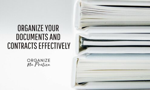 organize your documents and contracts