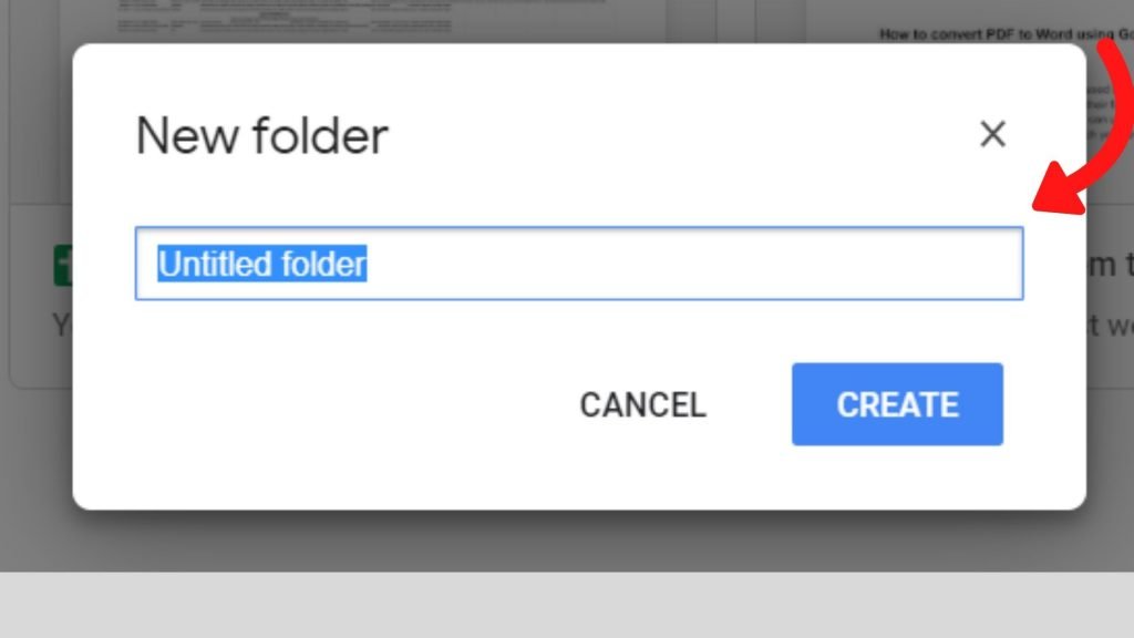Google Drive Tips - create folders 3