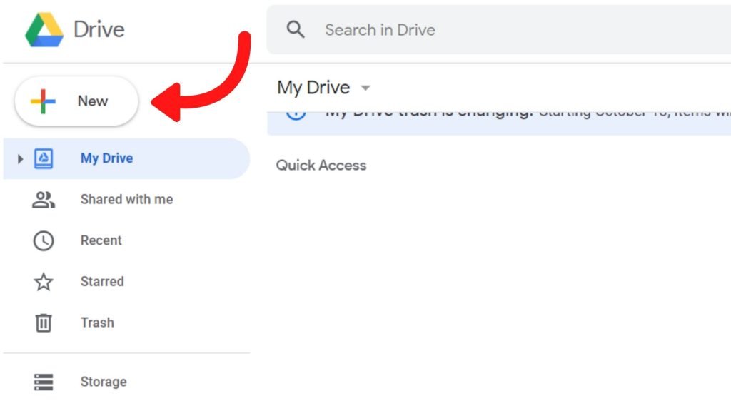 Organizing Google Drive - how to create folders 1