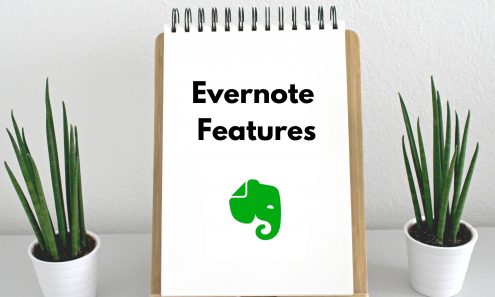 Evernote features - never more forget your passwords